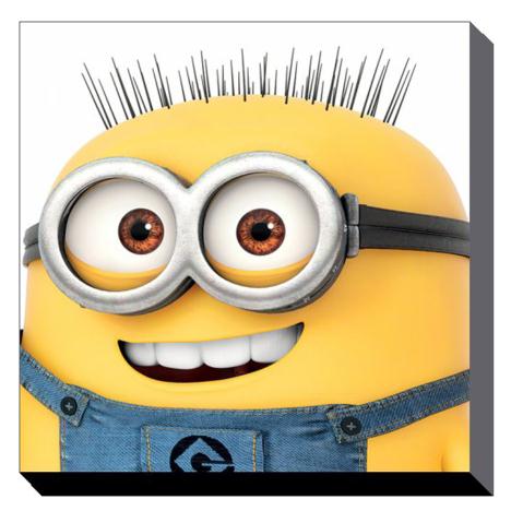 Minions Jerry Close Up Canvas Print (85cm x 85cm) 